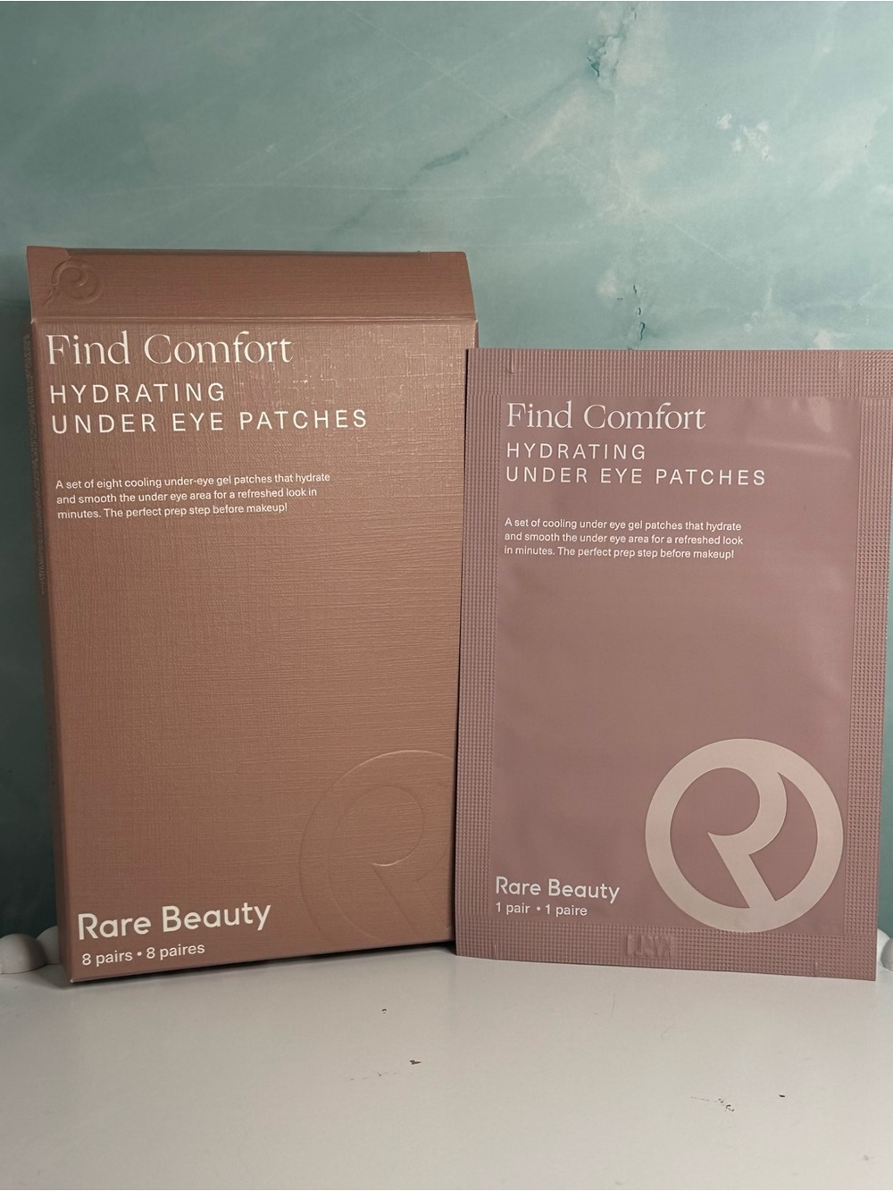 Rare Beauty Find Comfort Hydrating Under Eye Patches -8-pairs NEW